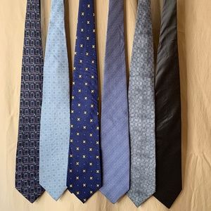 $25 TIE LOT featuring Over 20 Ties - Designer Labels, 100% Silk